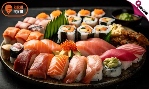 It’s Sushi Time! Tasty Platters for Family & Friends at Sushi Ponto!